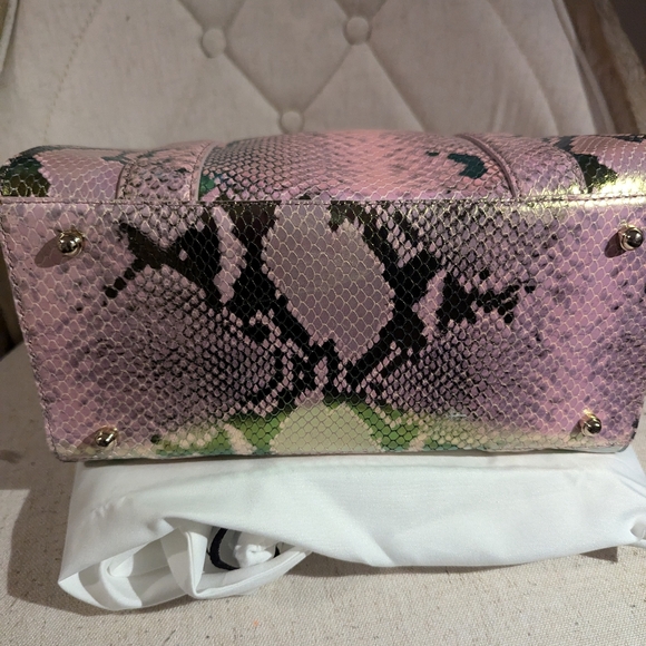 Brahmin Blush Belladonna Caroline Satchel - Picture 4 of 12